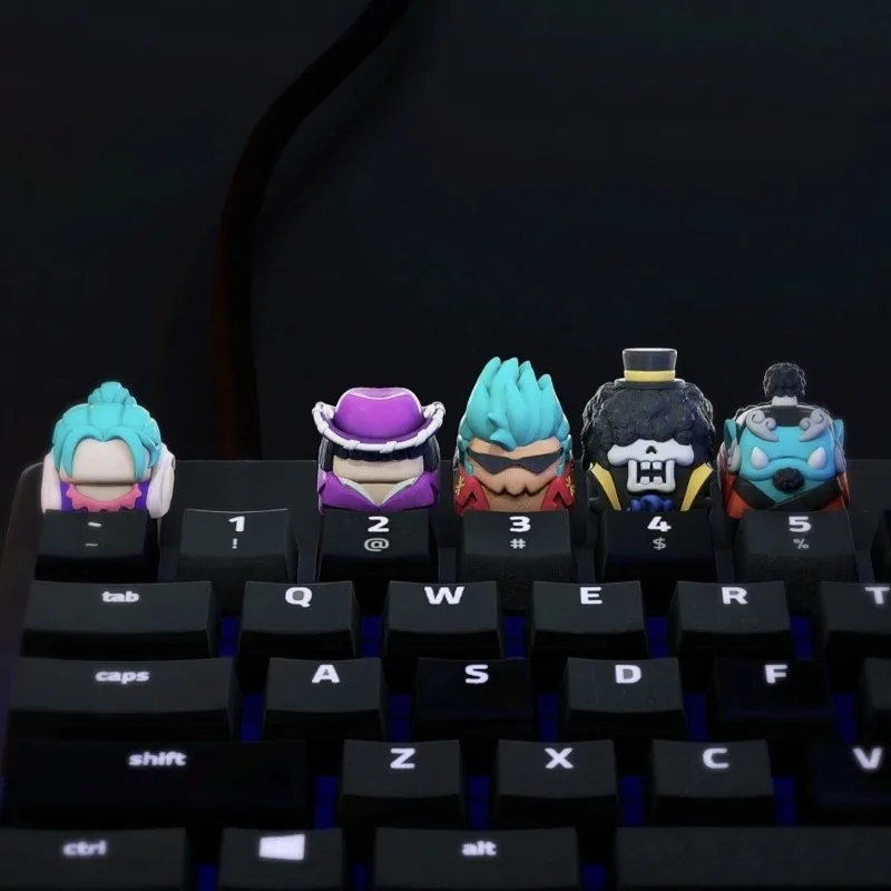 One Piece Figure Cute DIY Franky Nico Robin BROOK Jimbei Keycap Cross Mechanical Keyboard ESC Base Keycap Gift
One Piece Figure Cute DIY Franky Nico Robin BROOK Jimbei Keycap Cross Mechanical Keyboard ESC Base Keycap Gift