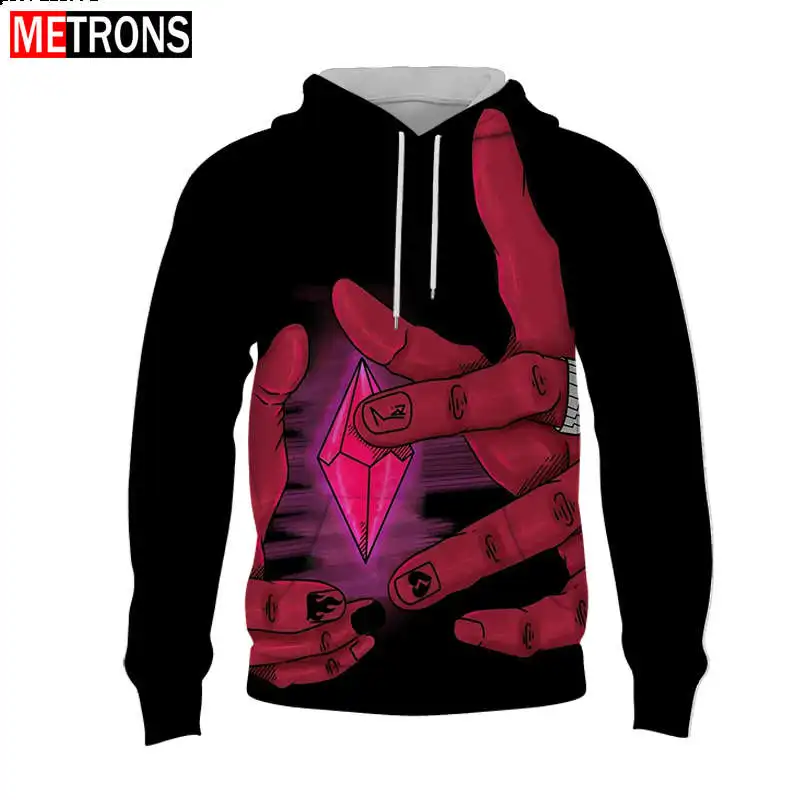 Men's Long Sleeve Sweater Loose Top Casual Fashion Harajuku 3D Print Black Aggressive Hooded Pullover Top Summer 2023 New Large
Men's Long Sleeve Sweater Loose Top Casual Fashion Harajuku 3D Print Black Aggressive Hooded Pullover Top Summer 2023 New Large