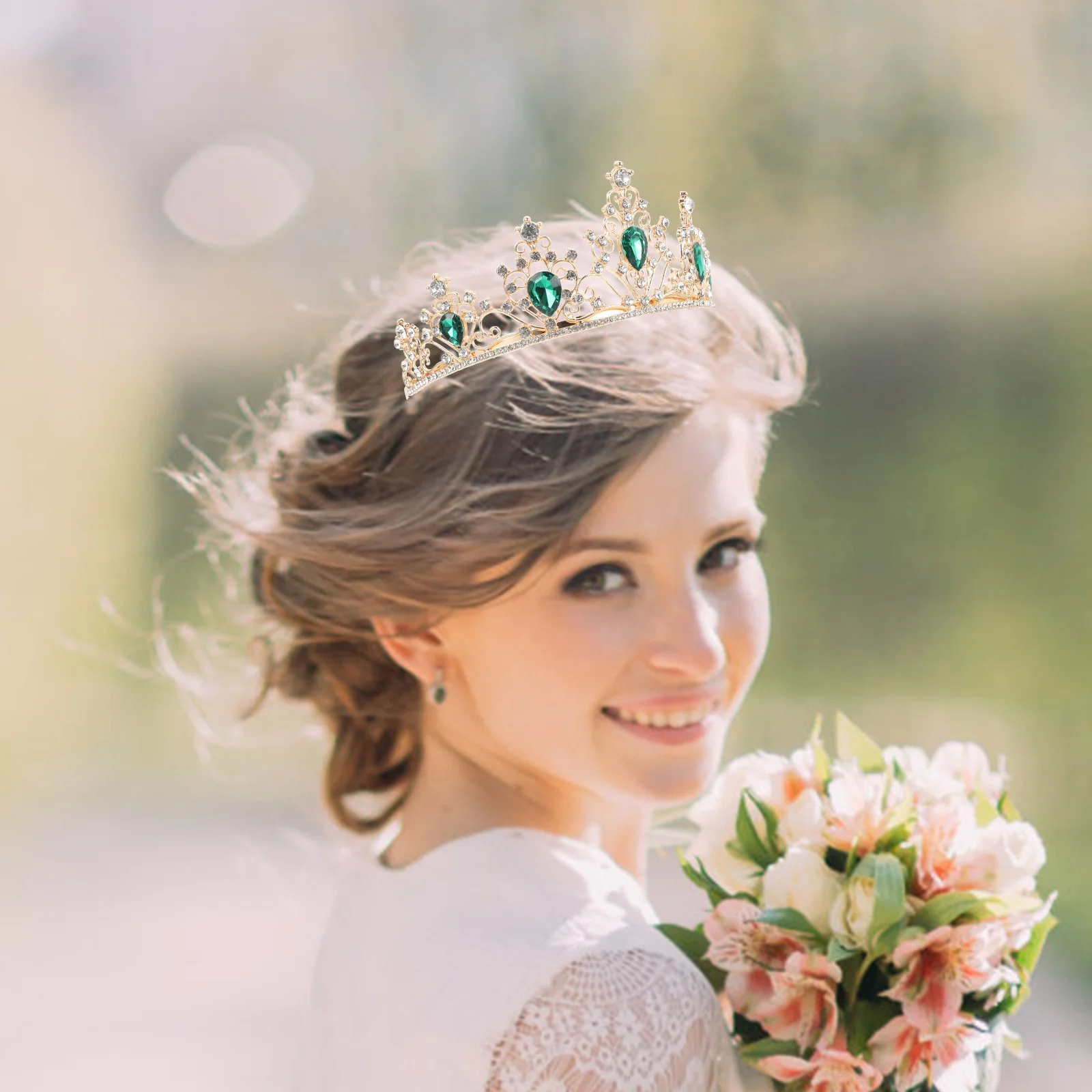Crown Hair Accessory Elegant Tiara for Women Wedding Bridal Birthday Shiny Crystals Hairstyle Decor Accessories
Crown Hair Accessory Elegant Tiara for Women Wedding Bridal Birthday Shiny Crystals Hairstyle Decor Accessories