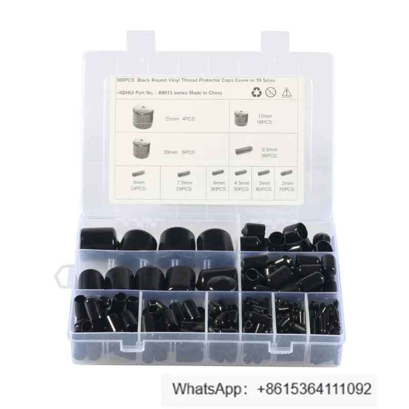 300 шт. черная втулка для труб с изоляцией из ПВХ, торцевая оболочка, пылезащитный колпачок с защитой от столкновений и пыли
300 шт. черная втулка для труб с изоляцией из ПВХ, торцевая оболочка, пылезащитный колпачок с защитой от столкновений и пыли