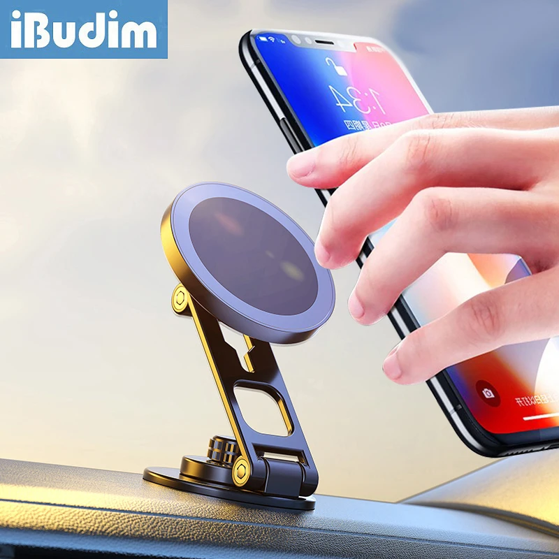 iBudim All Metal Magnetic Phone Holder for Tesla Car Display Screen Universal Magnet Car Dashboard Mount for MagSafe iPhone
iBudim All Metal Magnetic Phone Holder for Tesla Car Display Screen Universal Magnet Car Dashboard Mount for MagSafe iPhone