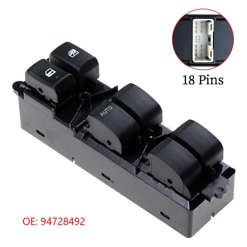Power Window Main Control Switch, 94728492 For Chevrolet GMC S10 Car Accessories
Power Window Main Control Switch, 94728492 For Chevrolet GMC S10 Car Accessories