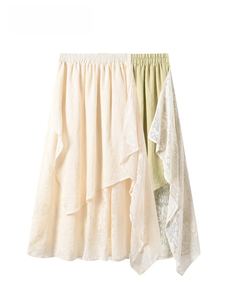 High Waist plus Size Half Body Skirt Women's Summer New Style Conceal Meat Slimming Versatile Loose Skirt for Plump Sister
High Waist plus Size Half Body Skirt Women's Summer New Style Conceal Meat Slimming Versatile Loose Skirt for Plump Sister