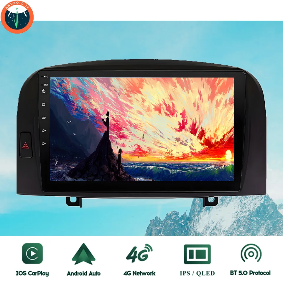 9‘’ QLED Android 14 8G Ram Car GPS Navi Music Video Multimedia Player For Hyundai Sonata NF 2004 - 2008 Auto Stereo Head Unit
9‘’ QLED Android 14 8G Ram Car GPS Navi Music Video Multimedia Player For Hyundai Sonata NF 2004 - 2008 Auto Stereo Head Unit