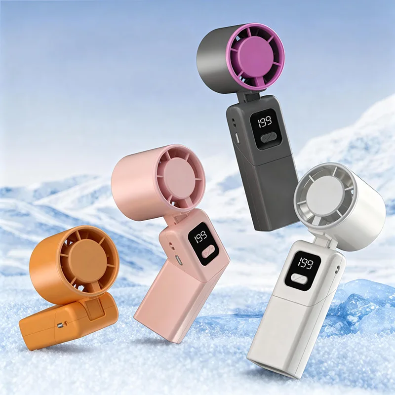 New Handheld Turbo Handheld / Neck-Hanging / Desktop Type-C Charging Port 199-Level Stepless Speed Control Fan
New Handheld Turbo Handheld / Neck-Hanging / Desktop Type-C Charging Port 199-Level Stepless Speed Control Fan