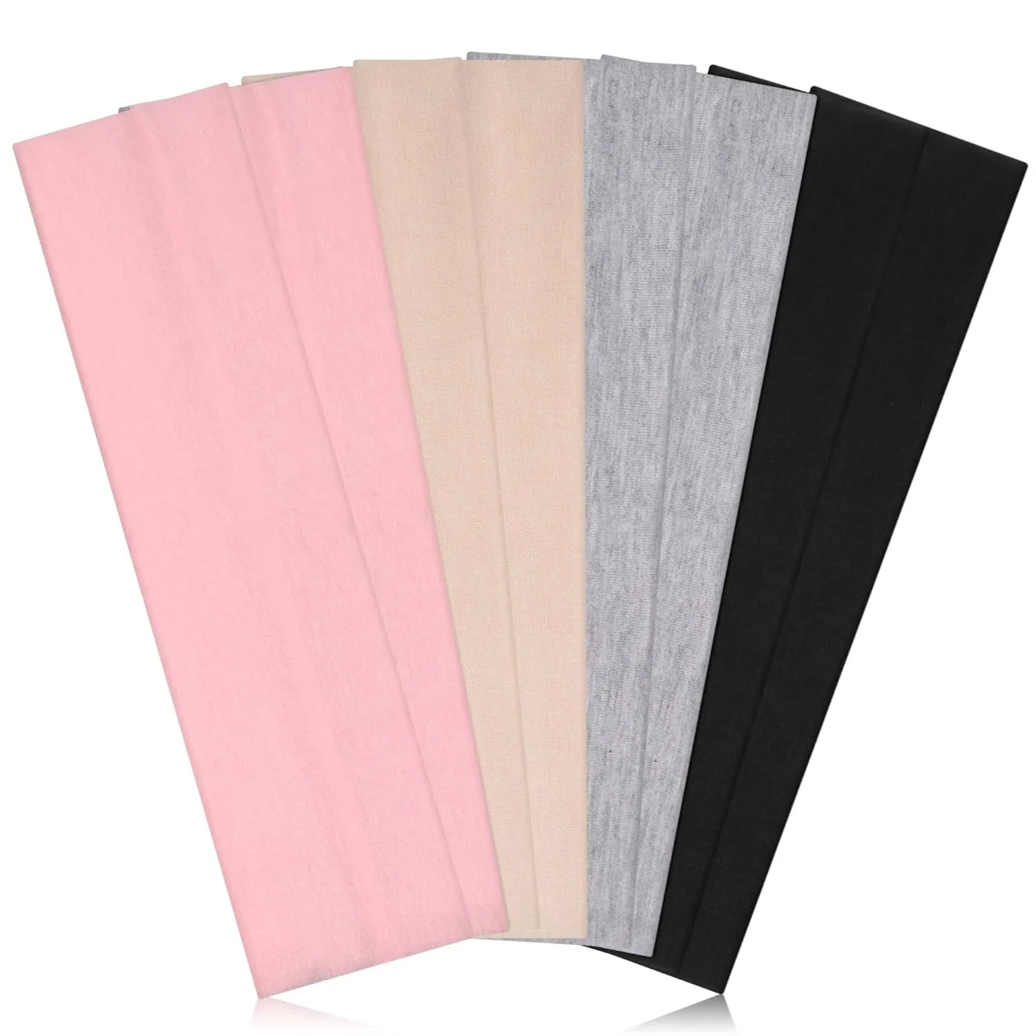 Headbands for Women Non Slip - Stylish Sports Hair Bands for Women's Hair - Soft Cotton Cloth Stretchy Headbands for Women
Headbands for Women Non Slip - Stylish Sports Hair Bands for Women's Hair - Soft Cotton Cloth Stretchy Headbands for Women