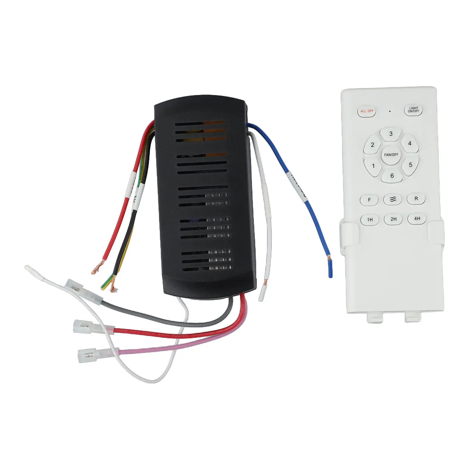 Ceiling Fan Light Control 6 Speed Fan Remote Living Room 122*54mm receiver Long Control Distance Strong Signal
Ceiling Fan Light Control 6 Speed Fan Remote Living Room 122*54mm receiver Long Control Distance Strong Signal