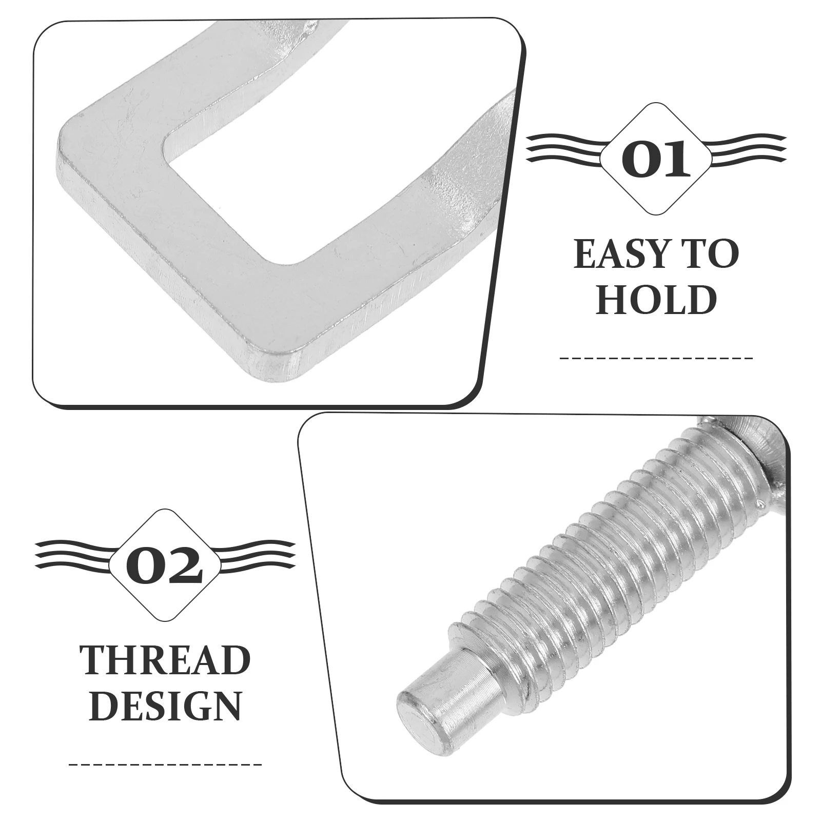 2Pcs Exhaust Manifold Repair Kit Iron Clips Clamps Pipe Maintenance Truck Leak Fix Screw Set Efficient Solution
2Pcs Exhaust Manifold Repair Kit Iron Clips Clamps Pipe Maintenance Truck Leak Fix Screw Set Efficient Solution