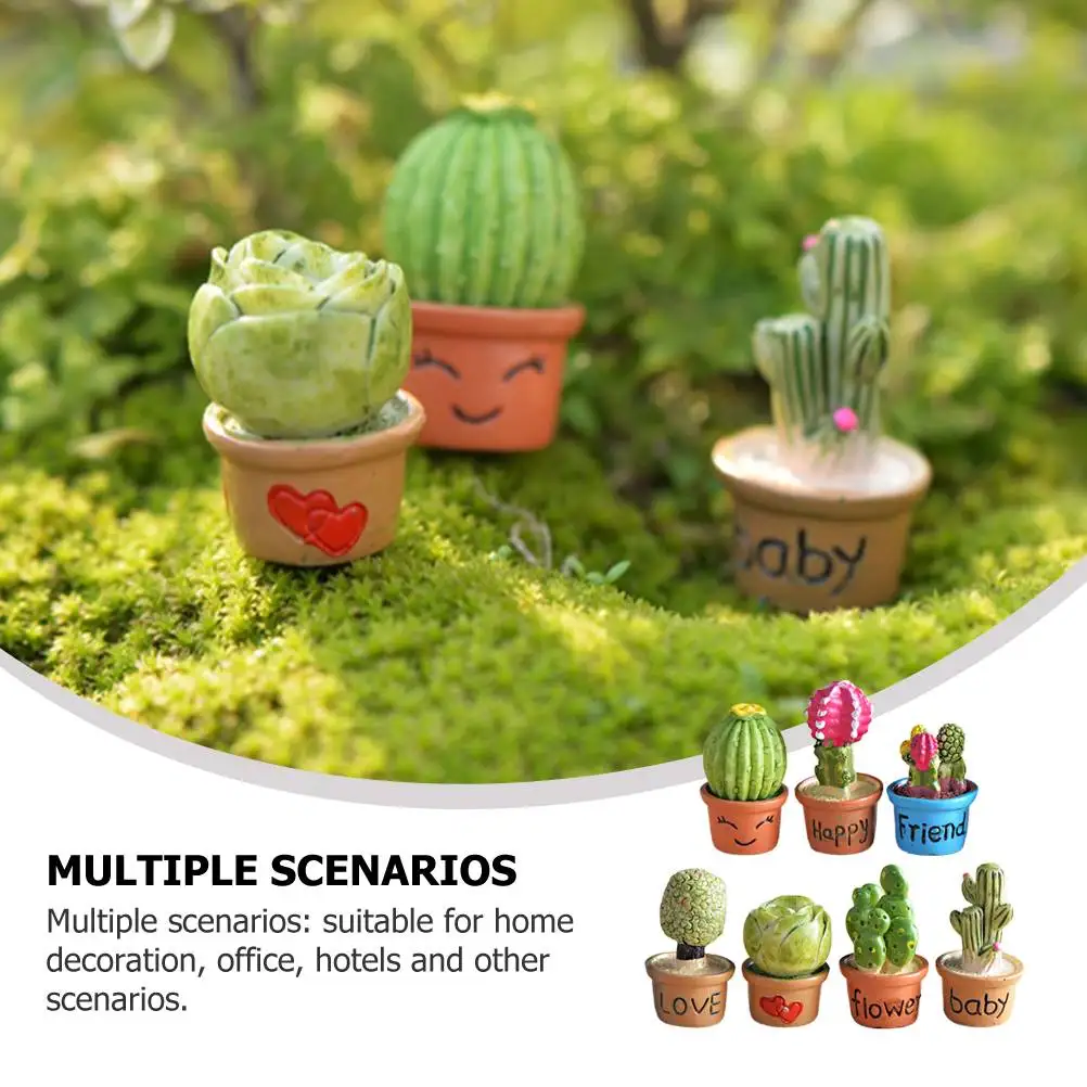 7 Pcs Cactus Decor Moss Micro Landscape Artificial Plants Small Mini Potted Plant Bonsai Pot Figurines Tabletop Decor
7 Pcs Cactus Decor Moss Micro Landscape Artificial Plants Small Mini Potted Plant Bonsai Pot Figurines Tabletop Decor