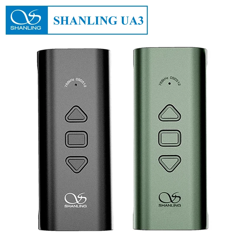 SHANLING UA3 Hi-Res HIFI Portable USB DAC Headphone Amplifier AMP AK4493SEQ Type-C to 3.5mm 4.4mm Audio Adapter For PC Phone Mac
SHANLING UA3 Hi-Res HIFI Portable USB DAC Headphone Amplifier AMP AK4493SEQ Type-C to 3.5mm 4.4mm Audio Adapter For PC Phone Mac
