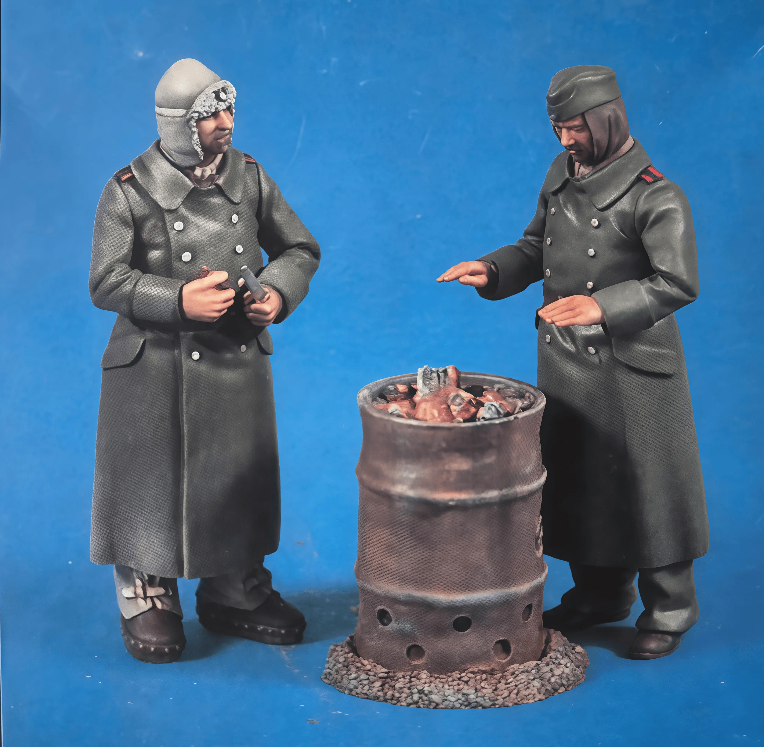 1/35 Casting Resin Model Assembly Kit, GK, Winter Soldier 2-person Model, Unpainted
1/35 Casting Resin Model Assembly Kit, GK, Winter Soldier 2-person Model, Unpainted