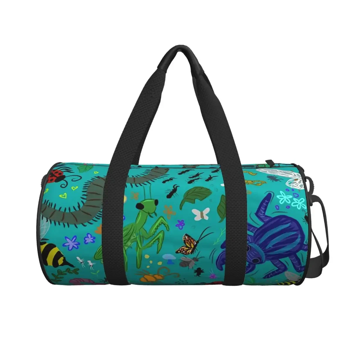 Bugs Large Duffle Gym Bag Multi-Functional Duffle Travel Bags Handbags Fitness bag
Bugs Large Duffle Gym Bag Multi-Functional Duffle Travel Bags Handbags Fitness bag