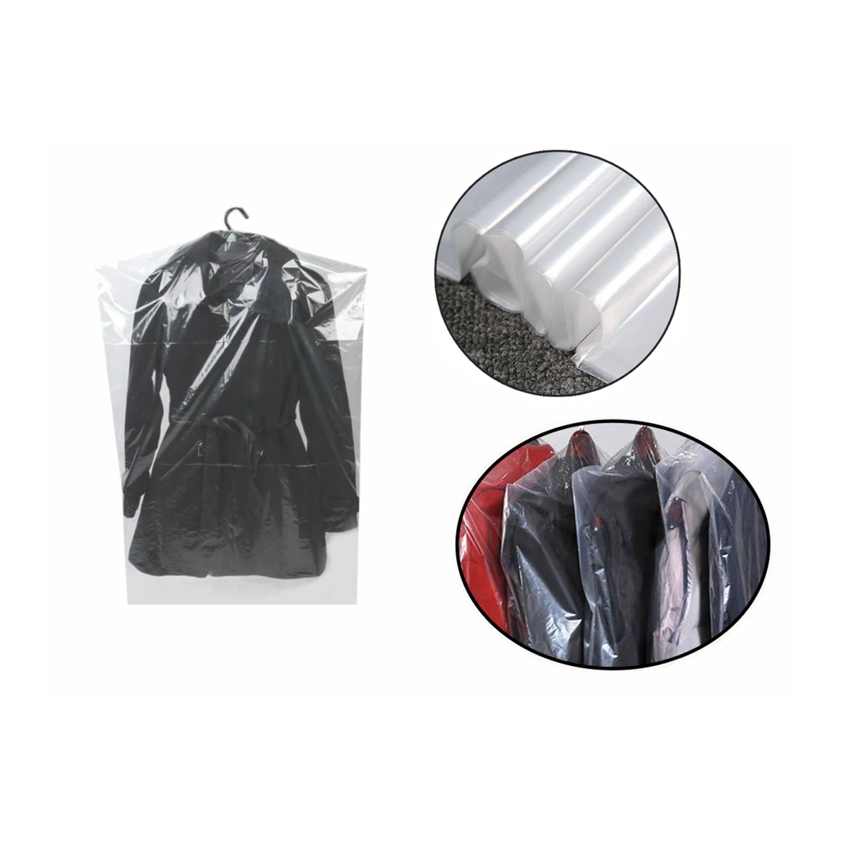 30 Pcs Dustproof Cover Bag Clothes Storage Garment Travel Suit Transparent Jacket Apparel Dust Jacket Clothes Cover
30 Pcs Dustproof Cover Bag Clothes Storage Garment Travel Suit Transparent Jacket Apparel Dust Jacket Clothes Cover