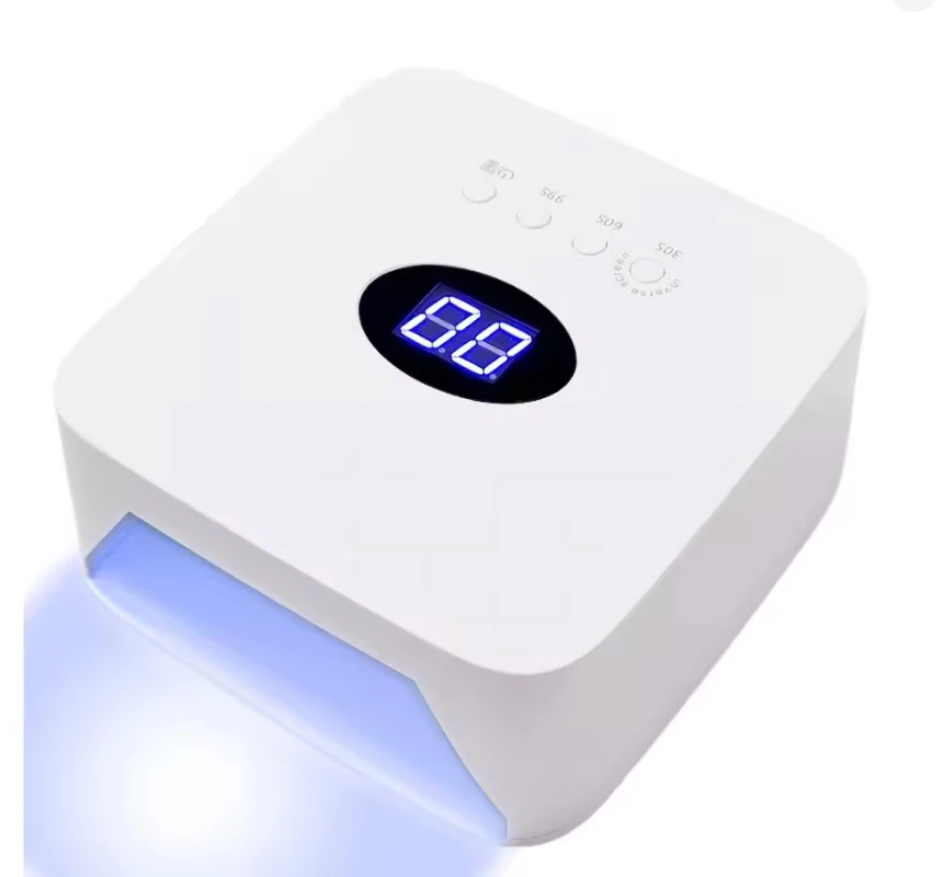 CordlessUV 30LEDS Nail Lamp Rechargeable 54W Smart Digital Display Nail Gel Polish Nail Dryer Manicure Tools for Salon & Home 
CordlessUV 30LEDS Nail Lamp Rechargeable 54W Smart Digital Display Nail Gel Polish Nail Dryer Manicure Tools for Salon & Home