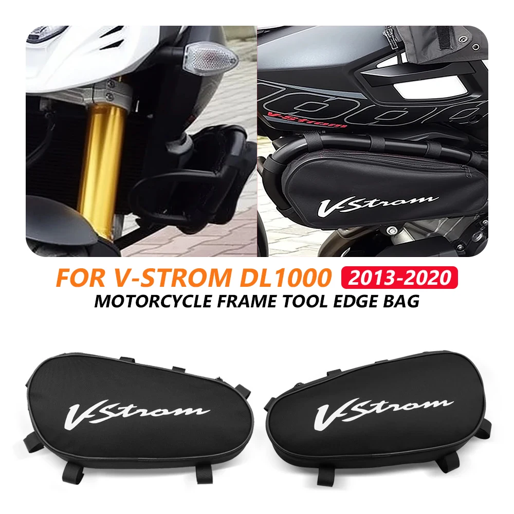 Waterproof Motorcycle Bumper Tool Placement Bag For DL1000 V-Strom DL 1000 2013-2018 2019 2020 Frame Guard Storage Pouch 1000DL
Waterproof Motorcycle Bumper Tool Placement Bag For DL1000 V-Strom DL 1000 2013-2018 2019 2020 Frame Guard Storage Pouch 1000DL