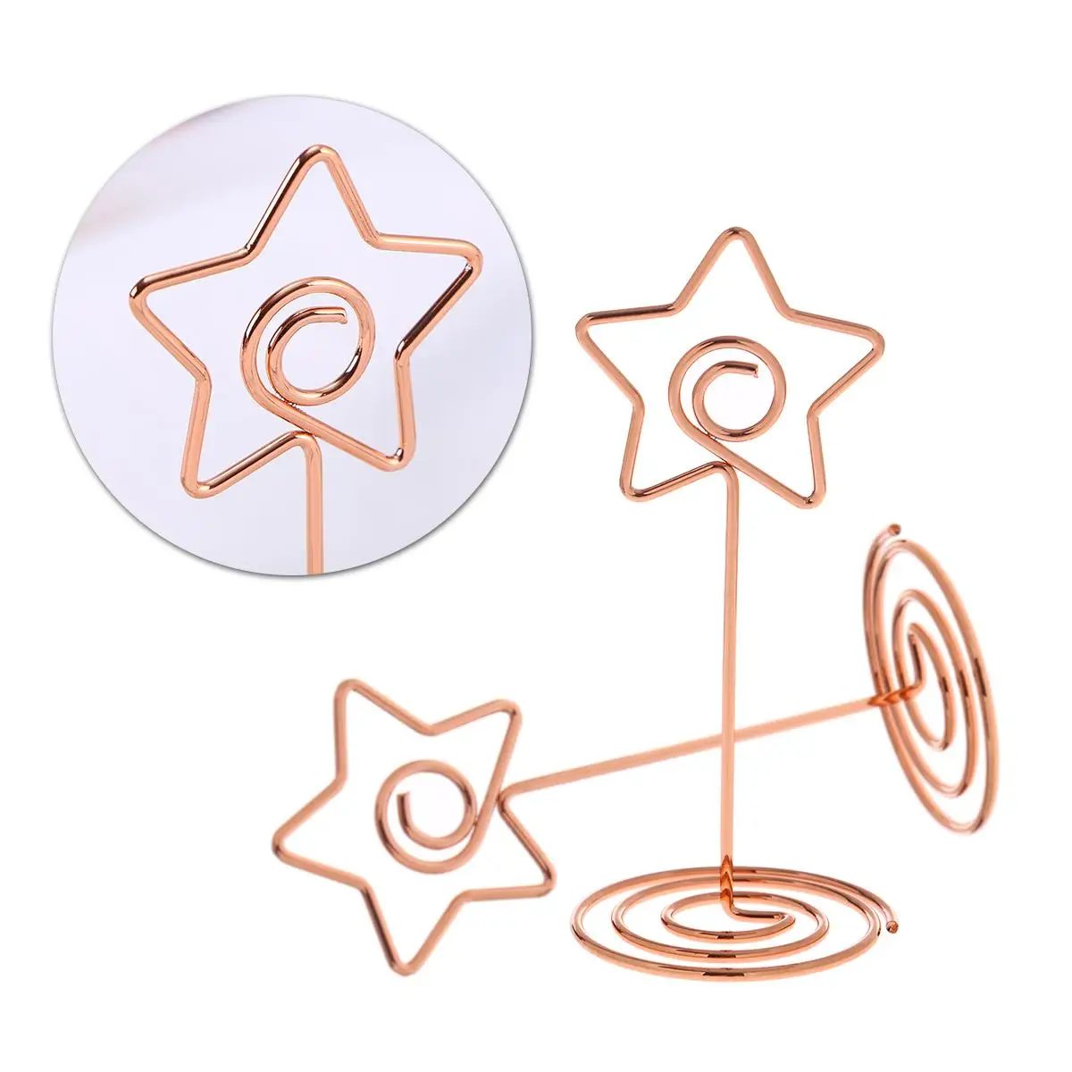 10 Pcs Card Holder Paper Clips Table Number Holders Ordinary Party Golden Photo Menu
10 Pcs Card Holder Paper Clips Table Number Holders Ordinary Party Golden Photo Menu
