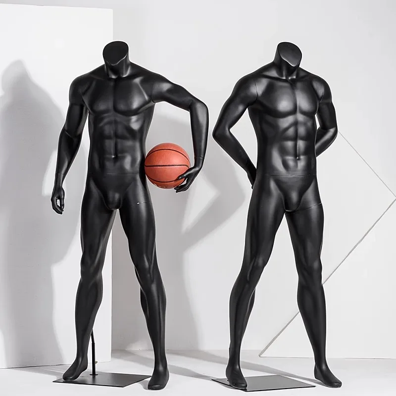 Sports clothing store model props male full body running simulation fake muscle window display stand female model
Sports clothing store model props male full body running simulation fake muscle window display stand female model