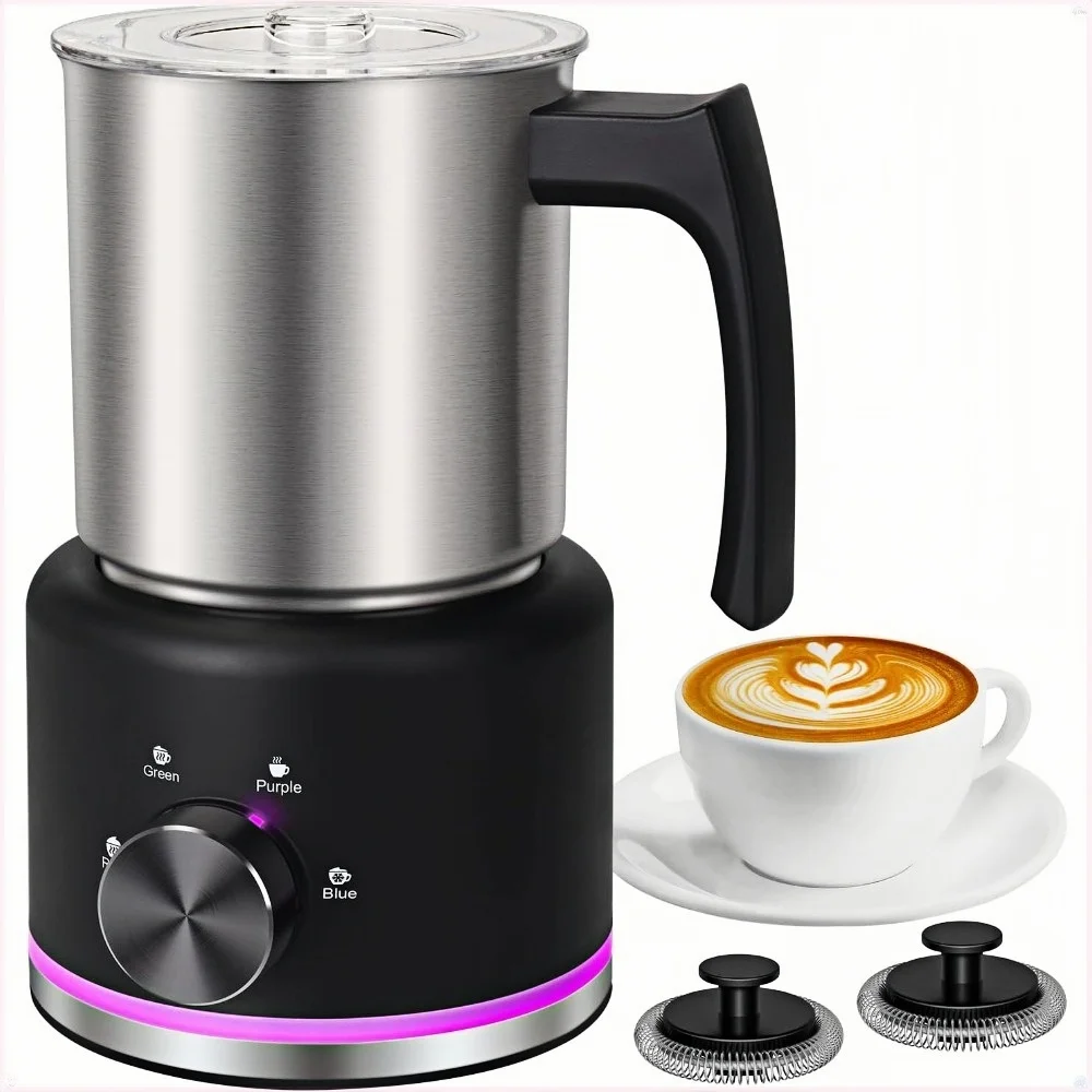 Вспениватель молока, 500 мл, 4-в-1, электрический, для холодной пены, можно мыть в посудомоечной машине (черная нержавеющая сталь)
Вспениватель молока, 500 мл, 4-в-1, электрический, для холодной пены, можно мыть в посудомоечной машине (черная нержавеющая сталь)