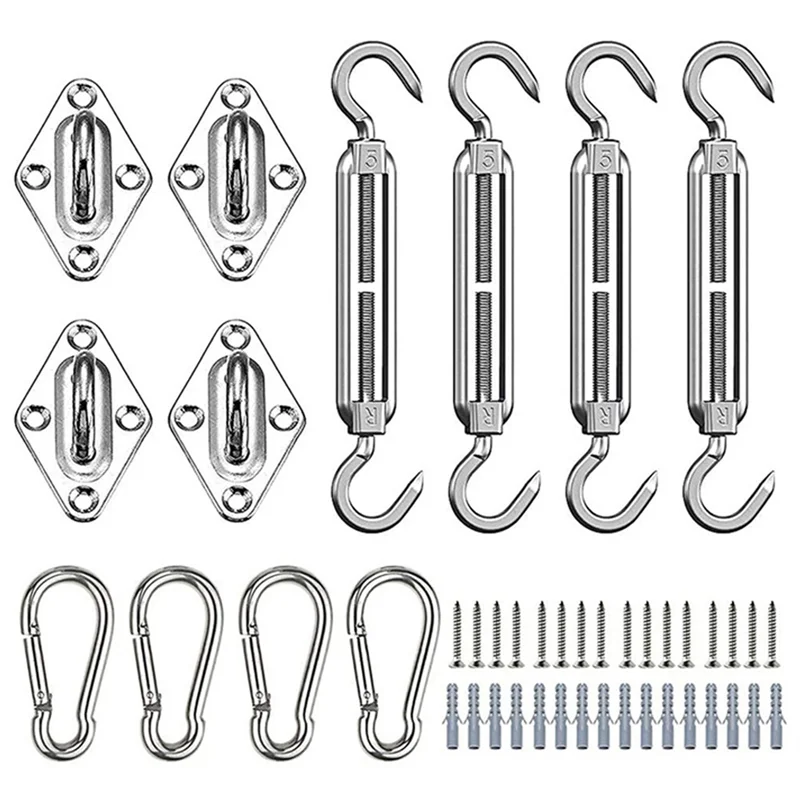 ABKP-Sunshade Net Silver For Triple-Cornered Steel Shade Sail Fixing Hardware Door Buckle Set
ABKP-Sunshade Net Silver For Triple-Cornered Steel Shade Sail Fixing Hardware Door Buckle Set