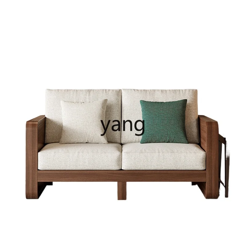 LH living room straight row sofa small apartment new Chinese solid wood frame sofa combination
LH living room straight row sofa small apartment new Chinese solid wood frame sofa combination