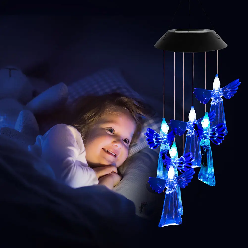 Solar Wind Chime Shape Hanging Outdoor Garden Decorative Lamp Solar Powered Windbell for Yard Porch Patio Fence
Solar Wind Chime Shape Hanging Outdoor Garden Decorative Lamp Solar Powered Windbell for Yard Porch Patio Fence