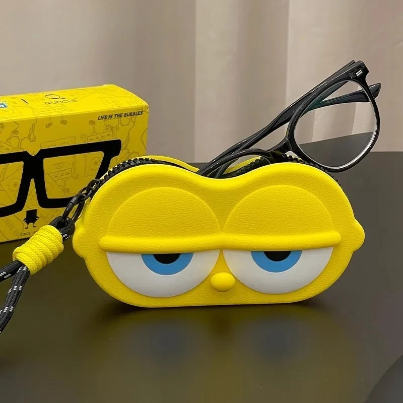 SpongeBob SquarePants Glasses Storage Case Cartoon Cute Eyeglasses Box Protective Portable Sunglasses Organizer KidsBag Charm
SpongeBob SquarePants Glasses Storage Case Cartoon Cute Eyeglasses Box Protective Portable Sunglasses Organizer KidsBag Charm