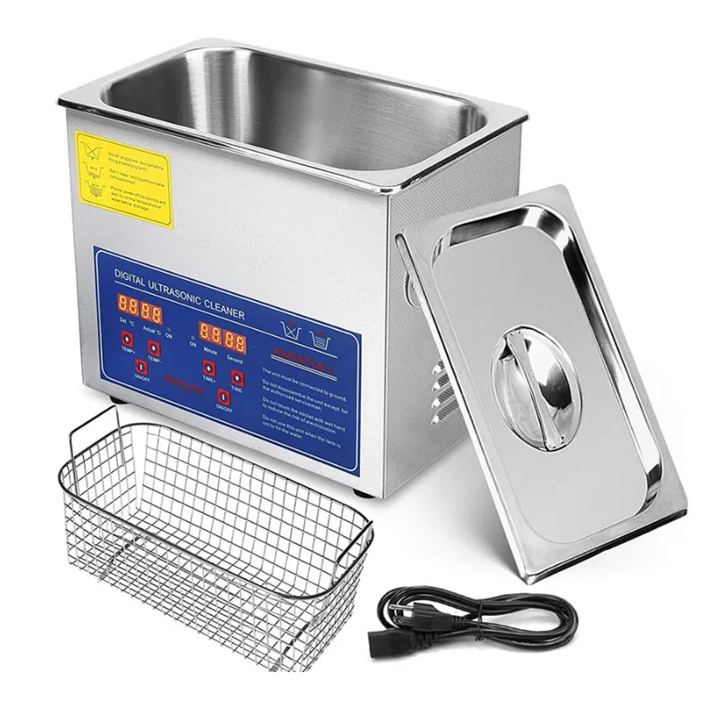 Ultrasonic Cleaning Machine Household Single Trough Jewelry Glasses Desktop Temperature Degree Adjustable Washing Maker
Ultrasonic Cleaning Machine Household Single Trough Jewelry Glasses Desktop Temperature Degree Adjustable Washing Maker
