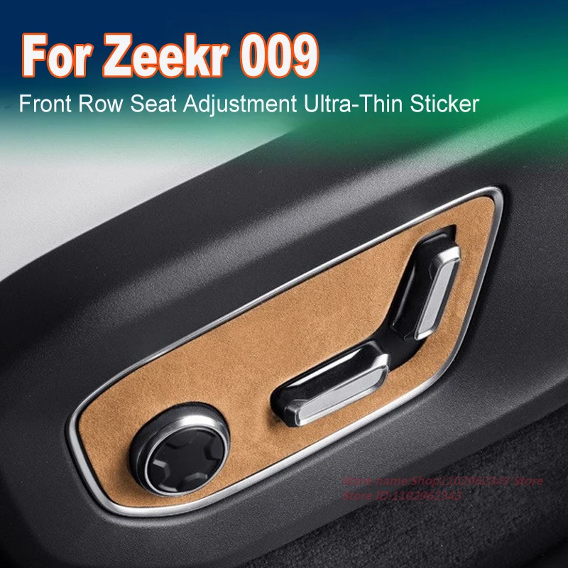 For Zeekr 009 Alcantara Suede Front Row Seat Adjustment Ultra-Thin Sticker Car Decoration Interior Modified Accessories
For Zeekr 009 Alcantara Suede Front Row Seat Adjustment Ultra-Thin Sticker Car Decoration Interior Modified Accessories