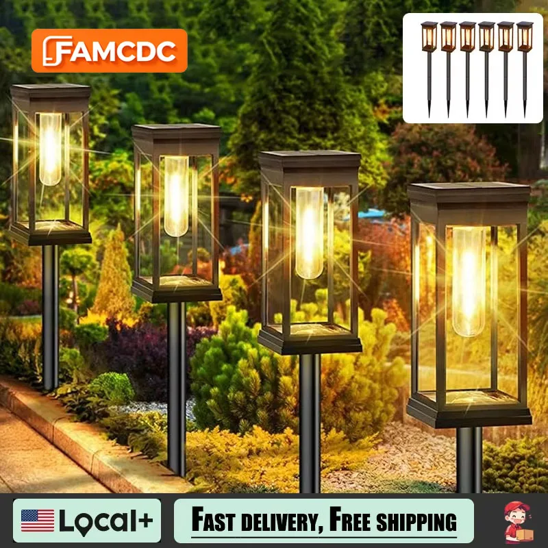 Solar Pathway Lights Outdoor Solar Powered Garden Lights Waterproof Auto On/Off Landscape Lights Patio Driveway Lawn Pool Decor
Solar Pathway Lights Outdoor Solar Powered Garden Lights Waterproof Auto On/Off Landscape Lights Patio Driveway Lawn Pool Decor