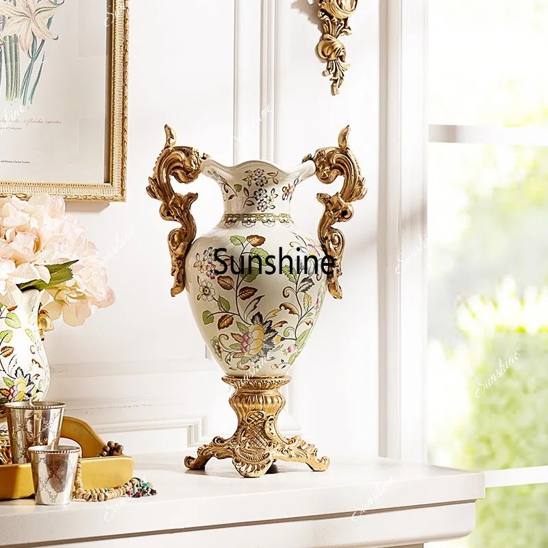 Cracked ceramic vase European Home Furnishing decoration can crack Leah ceramic vase flower
Cracked ceramic vase European Home Furnishing decoration can crack Leah ceramic vase flower
