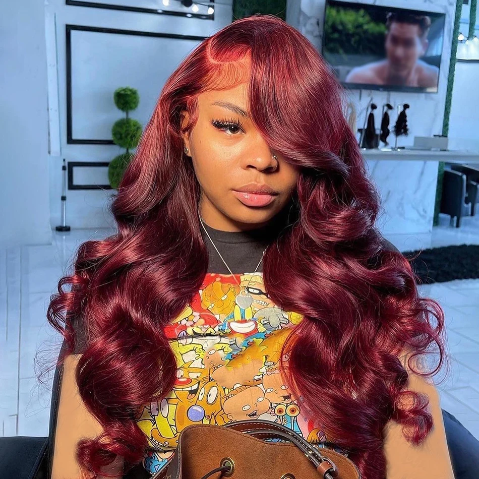 Парик из натуральных волос Body Wave 99J Burgundy с HD-кружевом 13x6 и прозрачным кружевом 13x4, предварительно выщипанный, цветной, 30-36 дюймов
Парик из натуральных волос Body Wave 99J Burgundy с HD-кружевом 13x6 и прозрачным кружевом 13x4, предварительно выщипанный, цветной, 30-36 дюймов