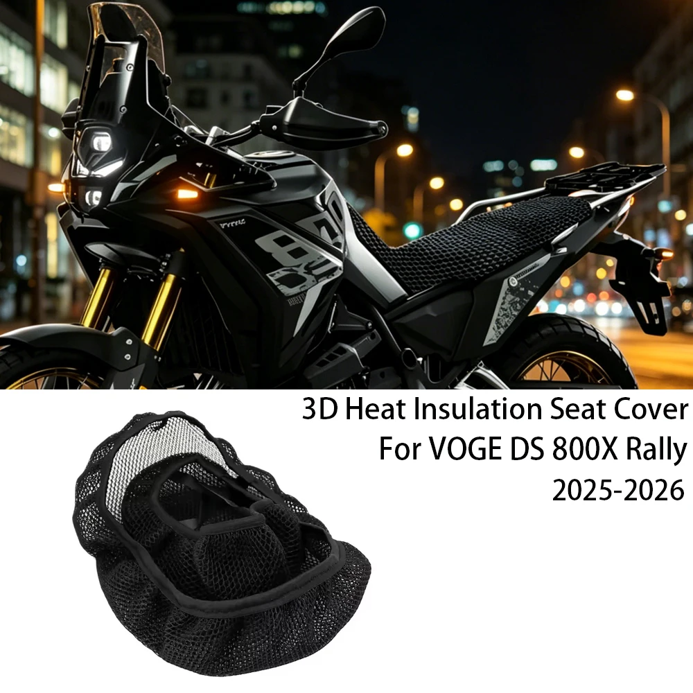 For VOGE DS 800 X Rally DS800X DS800 X Airflow Seat Cover 3D Air Flow Seat Cover DS 800X 2025-2026 Motorcycle Accessories
For VOGE DS 800 X Rally DS800X DS800 X Airflow Seat Cover 3D Air Flow Seat Cover DS 800X 2025-2026 Motorcycle Accessories