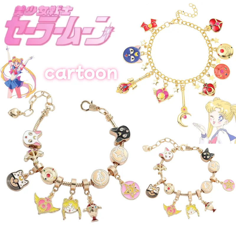 Sailor Moon Luna and Usagi Tsukino Bracelet Cartoon Fashionable Personalized High-Appearance Portable Beaded Couple Jewelry Gift
Sailor Moon Luna and Usagi Tsukino Bracelet Cartoon Fashionable Personalized High-Appearance Portable Beaded Couple Jewelry Gift