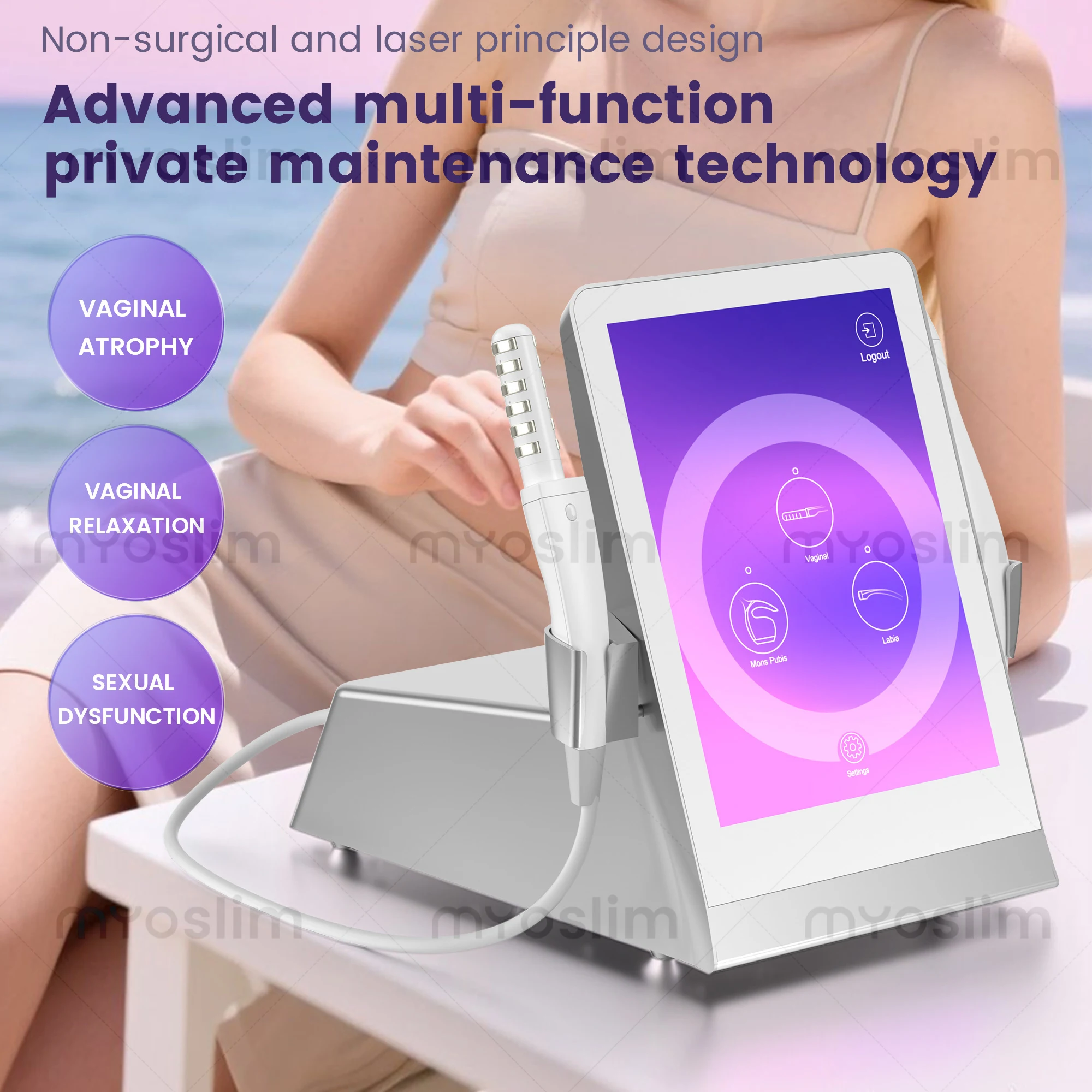 Anti-Aging Firming Lifting Non-Invasive Radio Frequency Technology RF Skin Tightening Machine Women's Care
Anti-Aging Firming Lifting Non-Invasive Radio Frequency Technology RF Skin Tightening Machine Women's Care