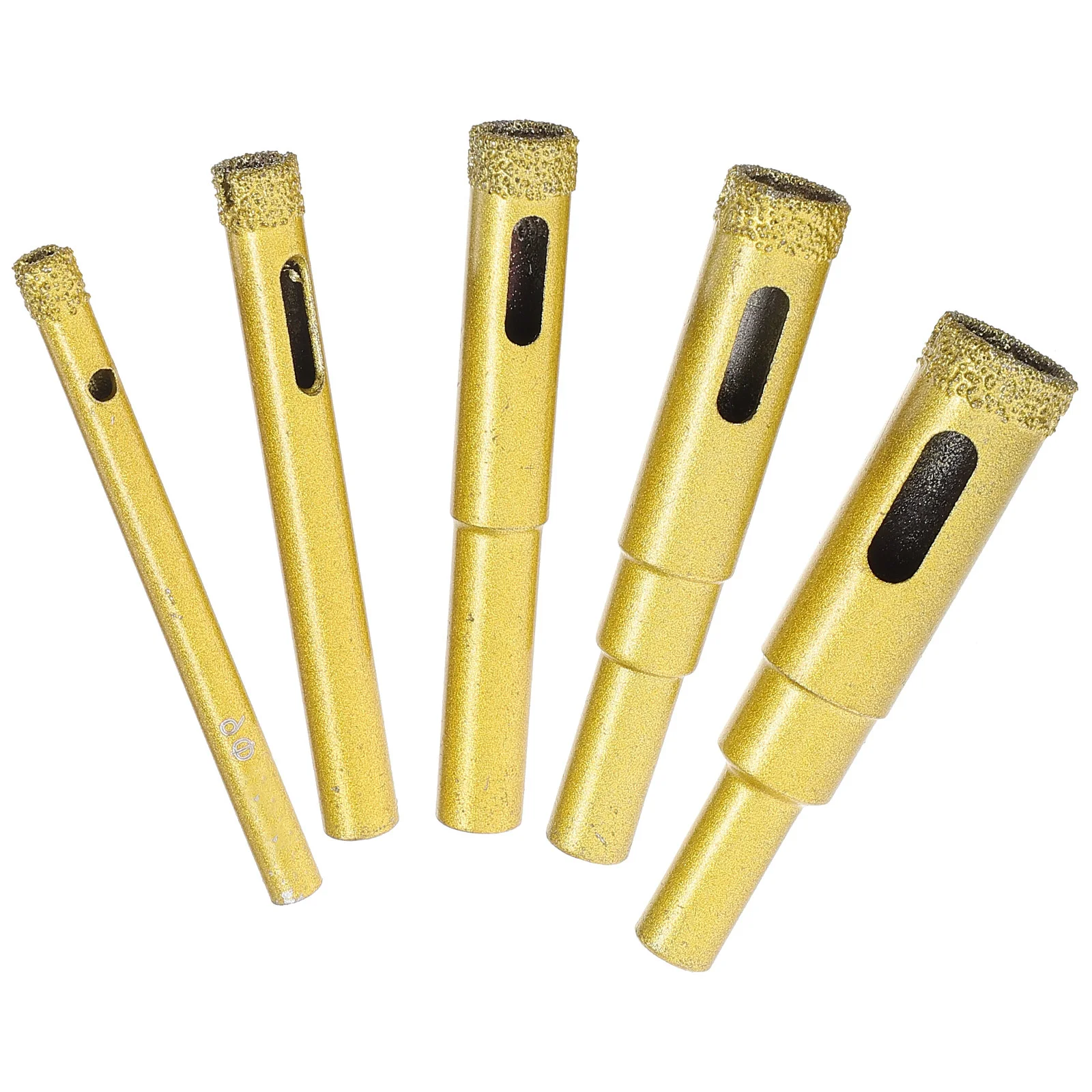 5pcs Diamond Drill Bits for Tile 6mm 8mm 10mm 12mm 14mm Ceramic Glass Concrete Hole Saw Set Tile Drilling Tools Porcelain Brick 
5pcs Diamond Drill Bits for Tile 6mm 8mm 10mm 12mm 14mm Ceramic Glass Concrete Hole Saw Set Tile Drilling Tools Porcelain Brick
