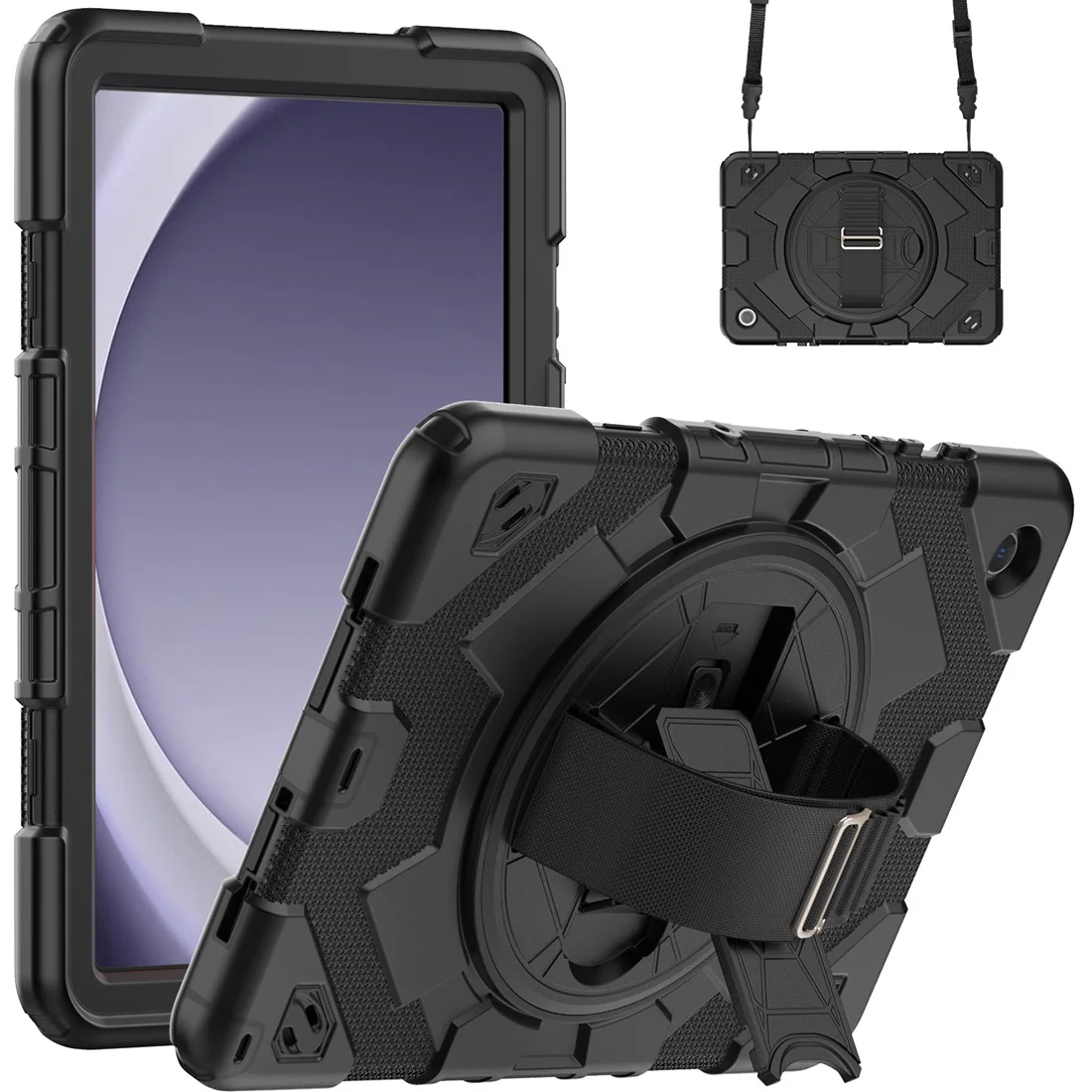 For Samsung Galaxy Tab A9+ Plus 11 Inch Model SM-X210/X216/X218 Kickstand Case Shockproof Silicone Cover Shoulder & hand Strap
For Samsung Galaxy Tab A9+ Plus 11 Inch Model SM-X210/X216/X218 Kickstand Case Shockproof Silicone Cover Shoulder & hand Strap