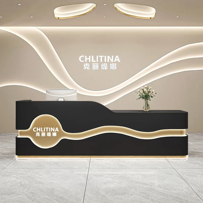 Design White Reception Desks Luxury Small Black Classic Business Reception Desk Modern Wood Empfangs Theke Office Furniture
Design White Reception Desks Luxury Small Black Classic Business Reception Desk Modern Wood Empfangs Theke Office Furniture