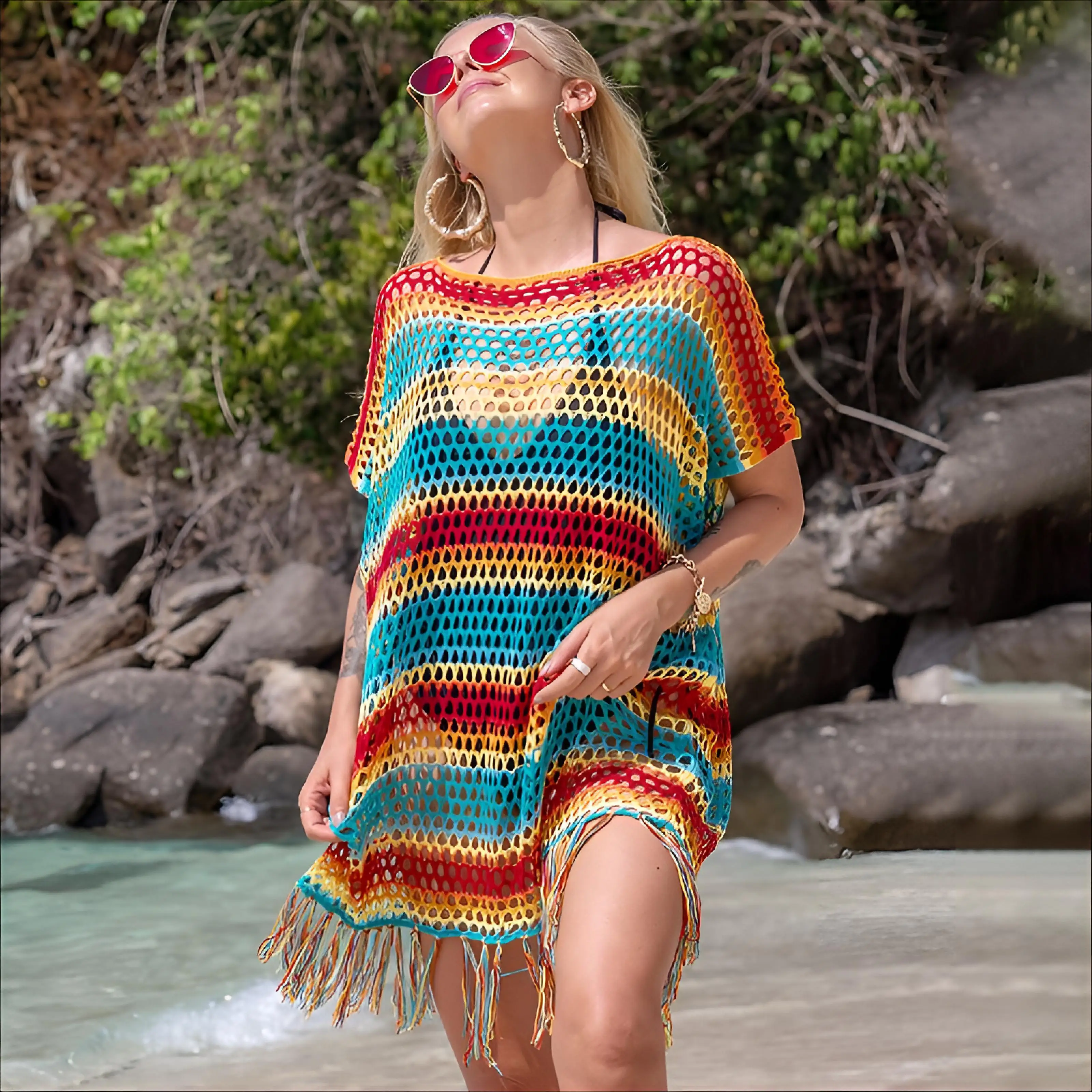 Женская оранжевая накидка-халтер с кристаллами, драпировкой, принтом с журавлями, бахромой, легкой регулировкой талии, в гавайском стиле, блестящая, удобная
Женская оранжевая накидка-халтер с кристаллами, драпировкой, принтом с журавлями, бахромой, легкой регулировкой талии, в гавайском стиле, блестящая, удобная