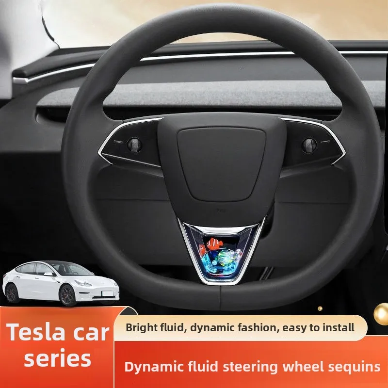 2024 Tesla Model 3 Model Y Highland Car Steering Wheel Dynamic Sequins Advanced Feel
2024 Tesla Model 3 Model Y Highland Car Steering Wheel Dynamic Sequins Advanced Feel