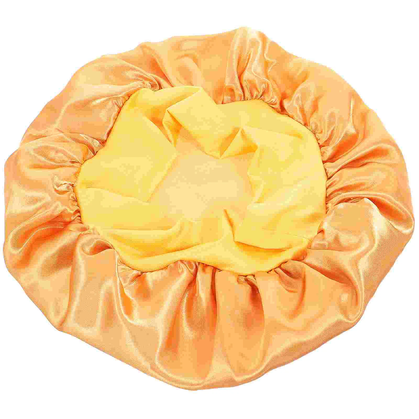 Ear Protection Shower Cap Decorative Hair Wrap Unique Satin Hat Caps Stitching Sleep Female Convenient Miss Bonnet
Ear Protection Shower Cap Decorative Hair Wrap Unique Satin Hat Caps Stitching Sleep Female Convenient Miss Bonnet