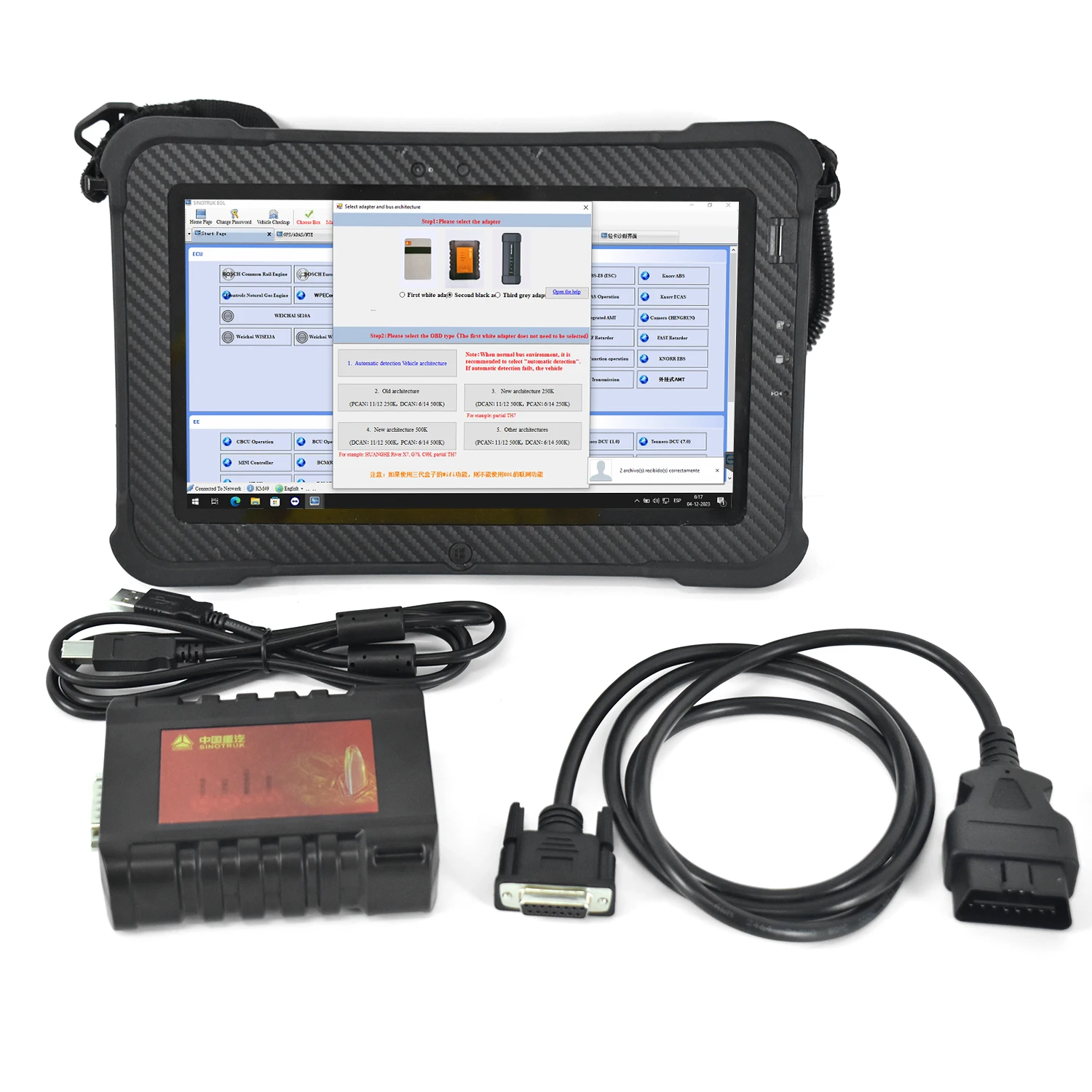 Xplore Tablet For Howo Diagnostic Scanner Engine Detector SHACMAN WeiChai Heavy Duty EOL Sinotruck Cnhtc Calibration Tool
Xplore Tablet For Howo Diagnostic Scanner Engine Detector SHACMAN WeiChai Heavy Duty EOL Sinotruck Cnhtc Calibration Tool