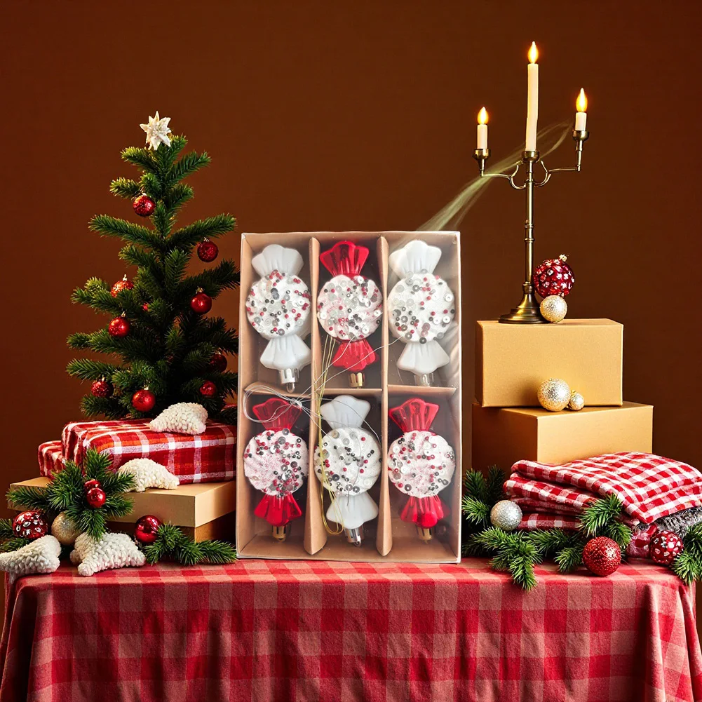 Set Of 6 Realistic Candy Ornaments For Christmas Tree & Holiday Decor Christmas Candy Xmas Tree Hanging Ornaments
Set Of 6 Realistic Candy Ornaments For Christmas Tree & Holiday Decor Christmas Candy Xmas Tree Hanging Ornaments