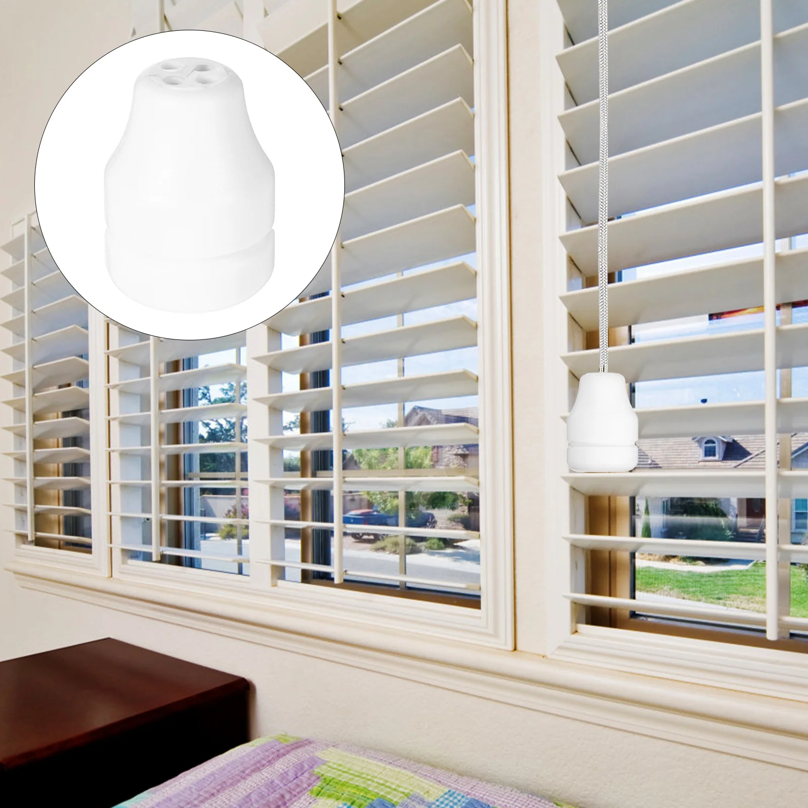 12Pcs Wooden Cord Pull Replacement Parts Blind Accessories with Four-Hole Knobs for Smooth Functionality Decorative Look
12Pcs Wooden Cord Pull Replacement Parts Blind Accessories with Four-Hole Knobs for Smooth Functionality Decorative Look