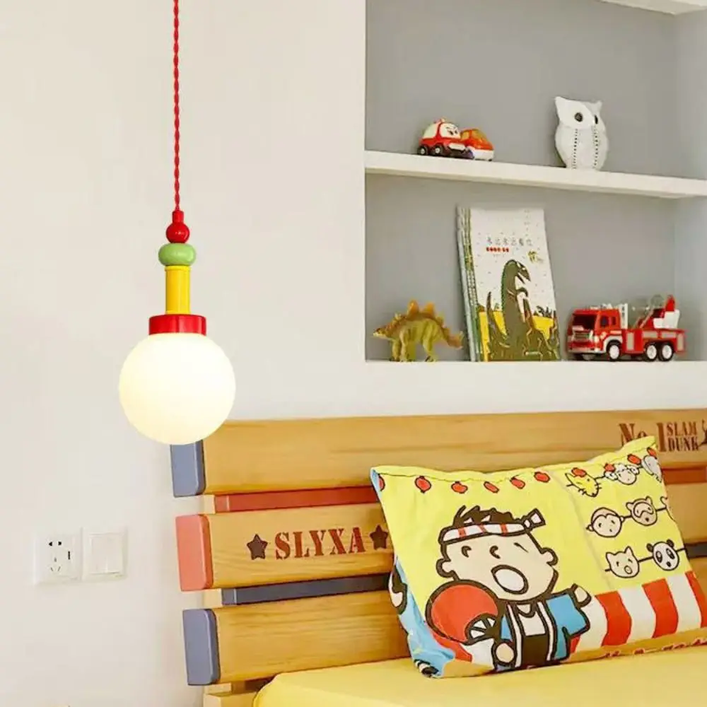 Ball Glass Colorful Pendant Light G9 Bulb Modern Glass Lampshade Chandelier Macaron Design Nordic Ceiling Lamp Bedside Lamp
Ball Glass Colorful Pendant Light G9 Bulb Modern Glass Lampshade Chandelier Macaron Design Nordic Ceiling Lamp Bedside Lamp