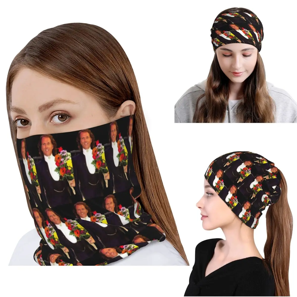 Andre Rieu Best Of Andre Rieu Bandana Neck Gaiter Wrap Mask Scarf Multi-use Headband Beanies Hat for Men Women Adult All Season
Andre Rieu Best Of Andre Rieu Bandana Neck Gaiter Wrap Mask Scarf Multi-use Headband Beanies Hat for Men Women Adult All Season