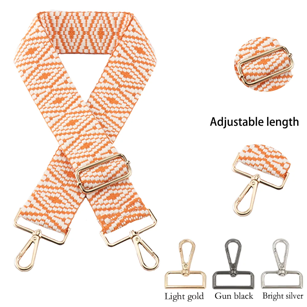 5CM Wide Diy Single Shoulder Crossbody Strap Adjustable Jacquard Pattern Strap Bag Strap Striped All-In-One Bag Strap
5CM Wide Diy Single Shoulder Crossbody Strap Adjustable Jacquard Pattern Strap Bag Strap Striped All-In-One Bag Strap