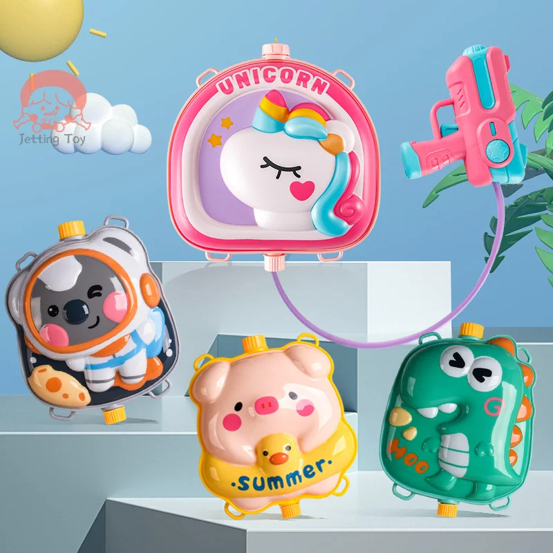 Kids Large Capacity Water Gun with Backpack, Cute Cartoon Water Blasters for Beach Games, Soakers Toy for Summer Outdoor
Kids Large Capacity Water Gun with Backpack, Cute Cartoon Water Blasters for Beach Games, Soakers Toy for Summer Outdoor