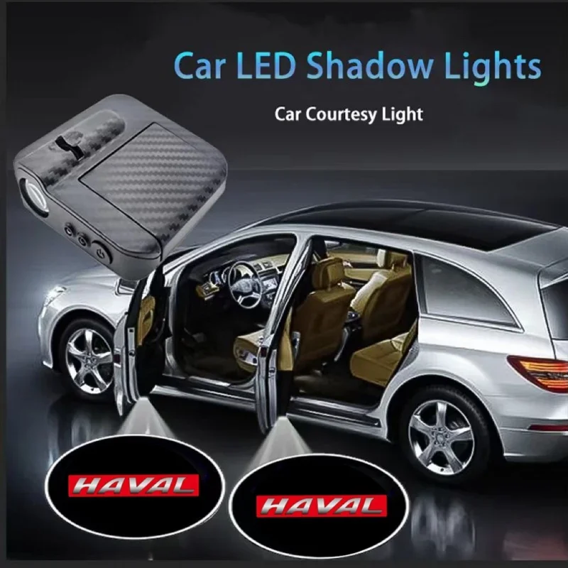 2Pcs Car styling Auto Door LED Decoration Wireless Welcome Light Logo Projector For Haval H2 3 5 6 Dargo M6 H9 H6S F7 X Jolion
2Pcs Car styling Auto Door LED Decoration Wireless Welcome Light Logo Projector For Haval H2 3 5 6 Dargo M6 H9 H6S F7 X Jolion