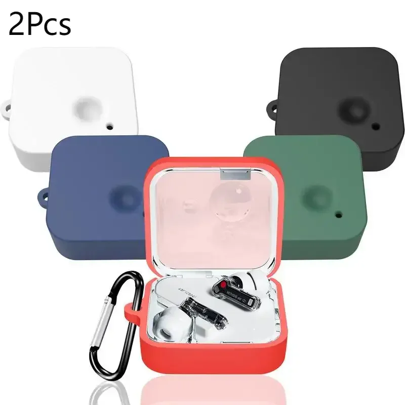 2pcs Earphone Protective Case For Nothing Ear (2) Cover Shockproof-Shell Washable Housing-Anti Dust Silicone Sleeve
2pcs Earphone Protective Case For Nothing Ear (2) Cover Shockproof-Shell Washable Housing-Anti Dust Silicone Sleeve
