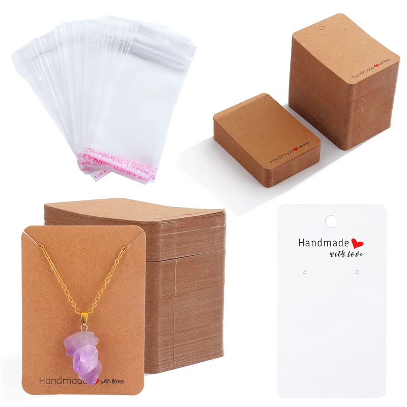 20sets Paper Necklace Display Holders Earring Cards With Self Adhesive Bags Necklace Cardboard Diy Findings Jewelry Packaging
20sets Paper Necklace Display Holders Earring Cards With Self Adhesive Bags Necklace Cardboard Diy Findings Jewelry Packaging